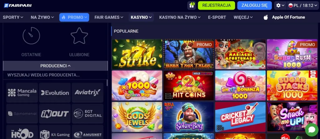 Najważniejsze funkcje kasyna online